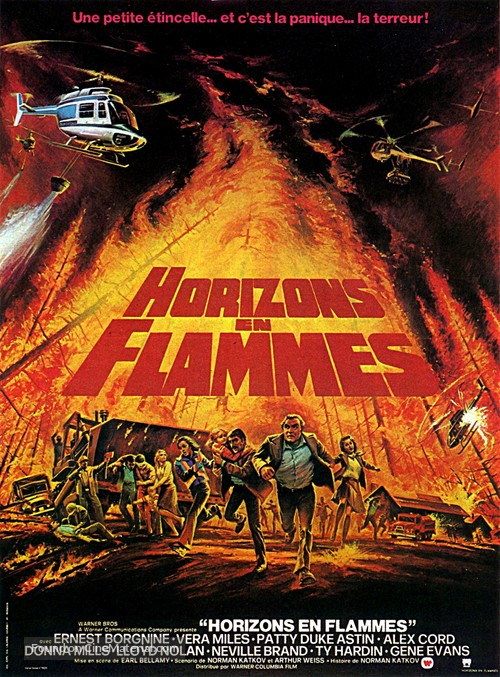 Fire! - French Movie Poster