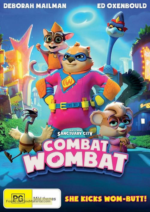 Combat Wombat - Australian DVD movie cover