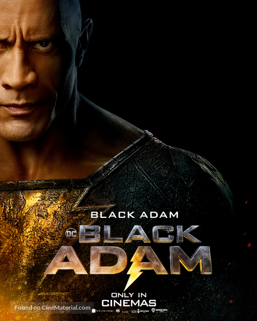 Black Adam - British Movie Poster