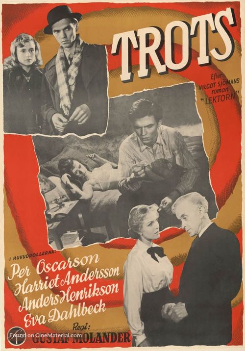 Trots - Swedish Movie Poster