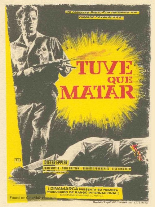 Den sidste vinter - Spanish Movie Poster