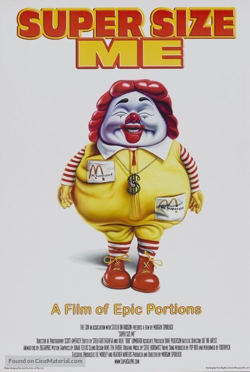 Super Size Me - Movie Poster