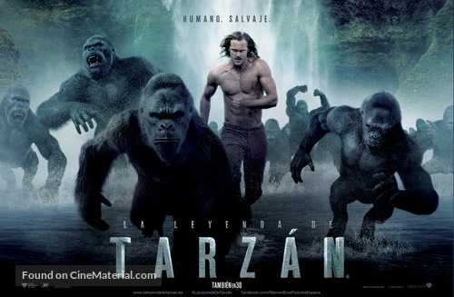 The Legend of Tarzan - Spanish Movie Poster
