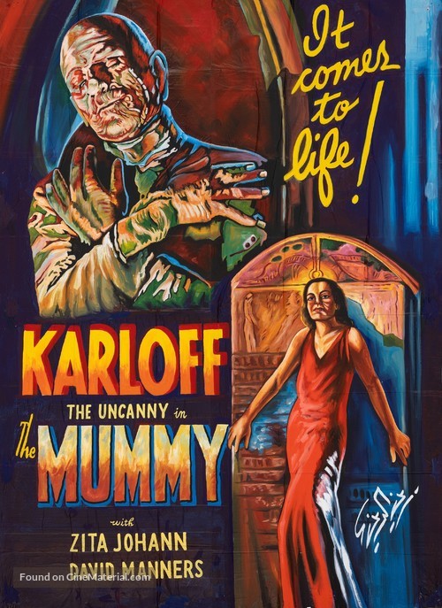 The Mummy - Lebanese Homage movie poster