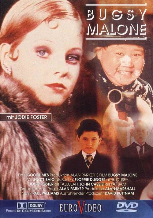Bugsy Malone - German Movie Cover