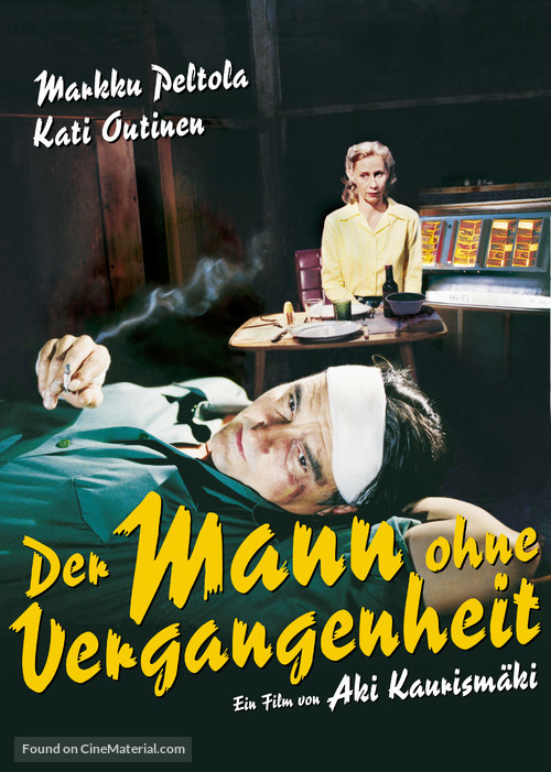 Mies vailla menneisyytt&auml; - German Movie Poster