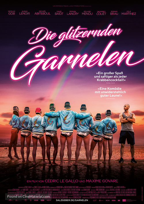 Les crevettes paillet&eacute;es - German Movie Poster
