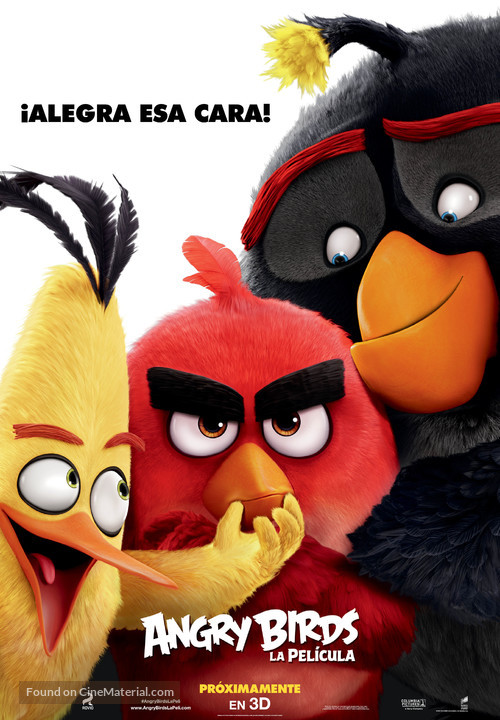 The Angry Birds Movie - Spanish Movie Poster