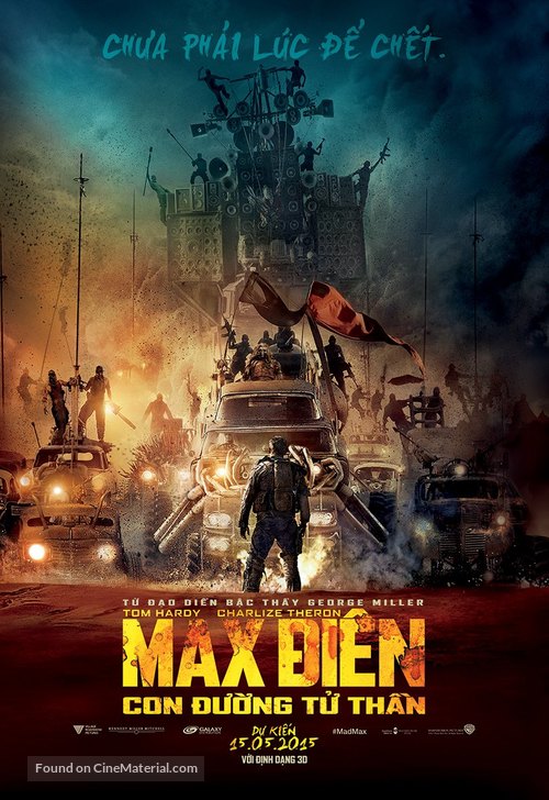 Mad Max: Fury Road - Vietnamese Movie Poster