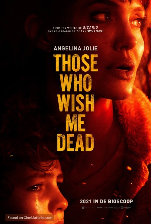 Those Who Wish Me Dead - Dutch Movie Poster