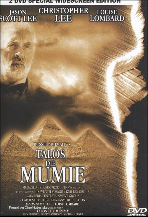 Tale of the Mummy - German DVD movie cover