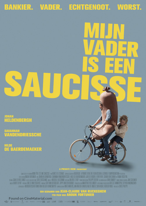 Mijn vader is een saucisse - Belgian Movie Poster