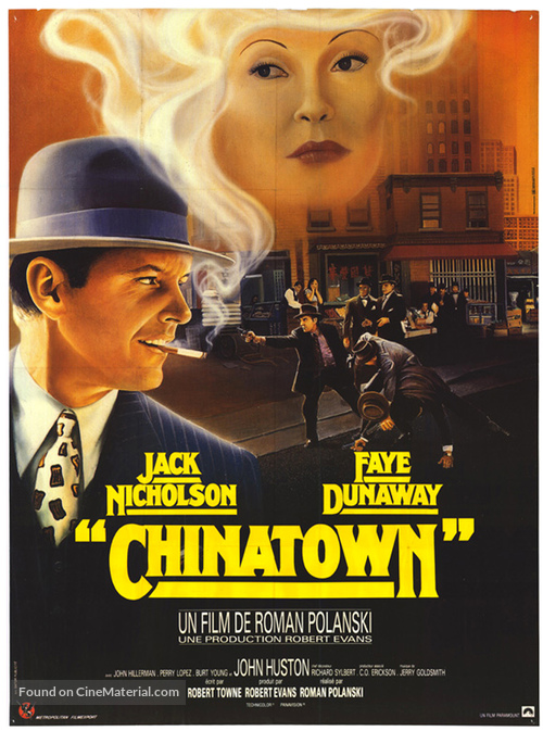 Chinatown - French Movie Poster