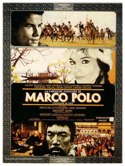 La fabuleuse aventure de Marco Polo - French Movie Poster