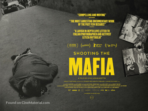 Shooting the Mafia - British Movie Poster