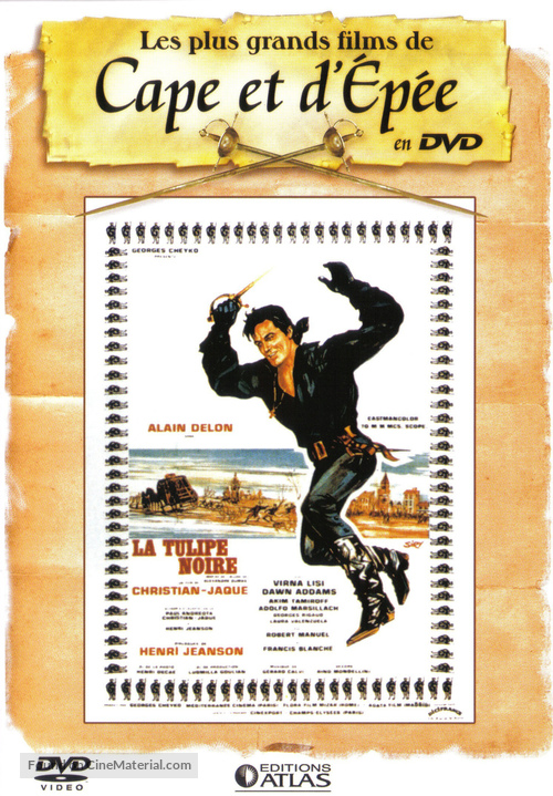 La tulipe noire - French DVD movie cover