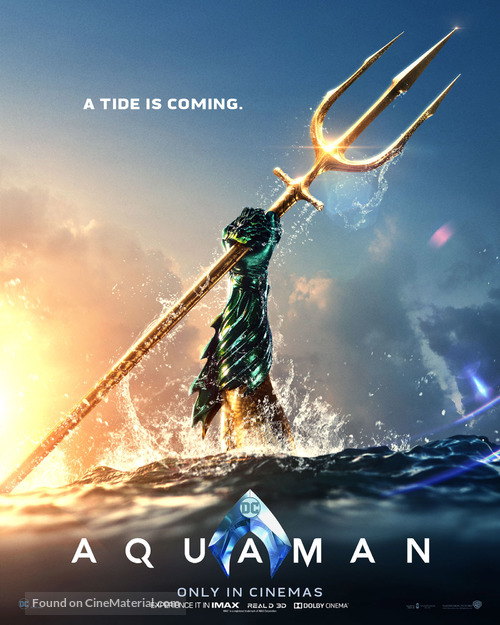 Aquaman - British Movie Poster