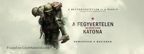 Hacksaw Ridge - Hungarian poster
