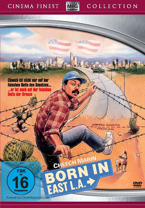 Born in East L.A. - German DVD movie cover
