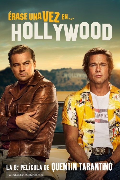 Once Upon a Time in Hollywood - Spanish Movie Cover