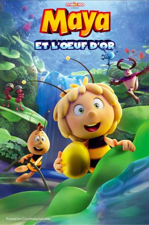 Maya the Bee 3: The Golden Orb - French DVD movie cover