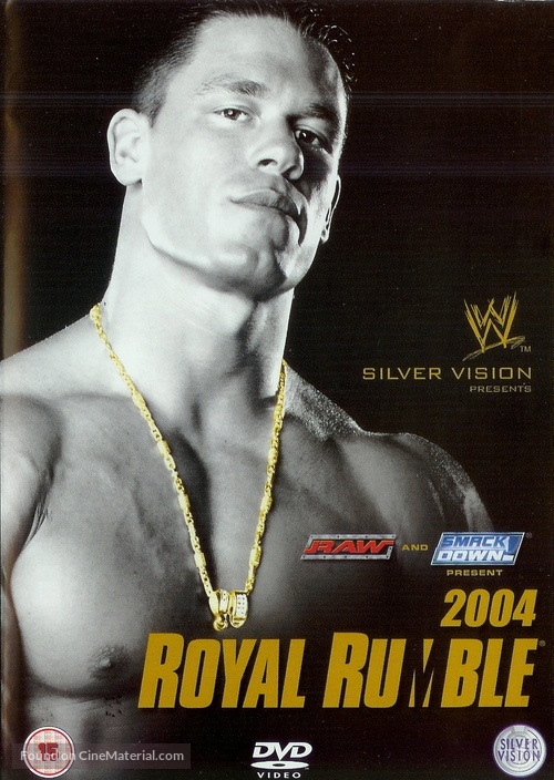 WWE Royal Rumble - British DVD movie cover