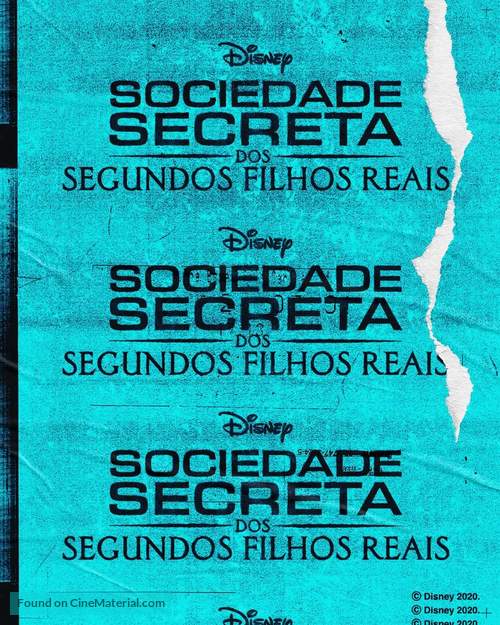 Secret Society of Second Born Royals - Brazilian Movie Poster