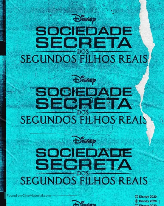 Secret Society Of Second Born Royals Brazilian Movie Poster Secret Society Of Second Born Royals Brazilian Movie Poster