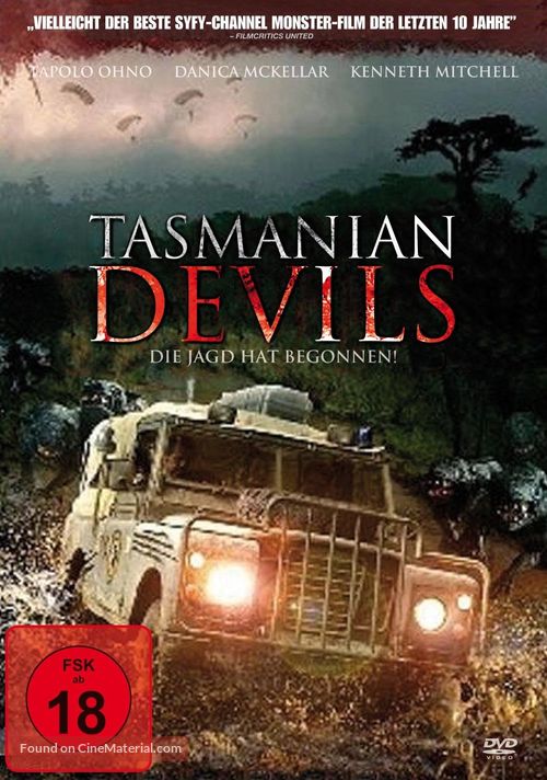 Tasmanian Devils - German DVD movie cover
