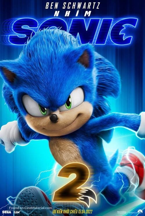 Sonic the Hedgehog 2 - Vietnamese Movie Poster