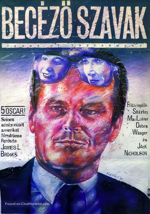 Terms of Endearment - Hungarian Movie Poster