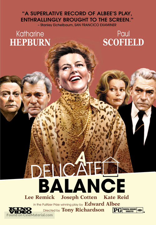 A Delicate Balance - DVD movie cover