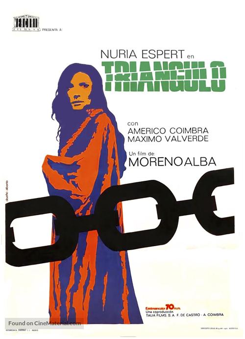 Tri&aacute;ngulo - Spanish Movie Poster