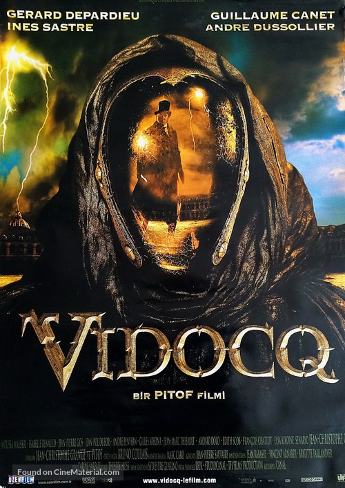 Vidocq - Turkish Movie Poster