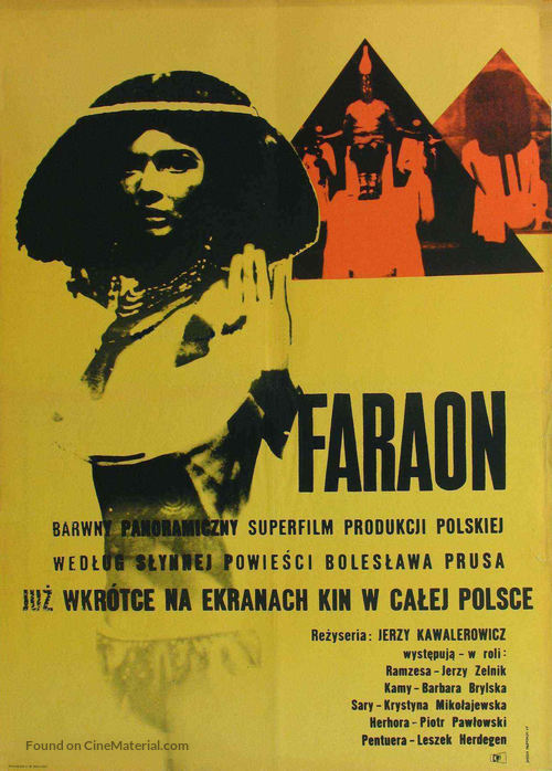 Faraon - Polish Movie Poster