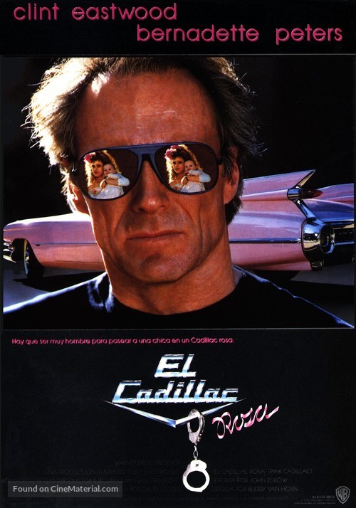 Pink Cadillac - Spanish Movie Poster