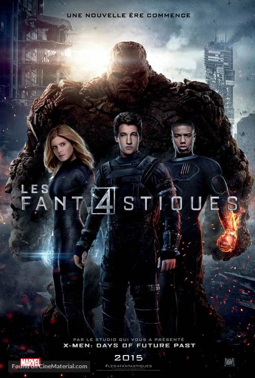 Fantastic Four - French Movie Poster