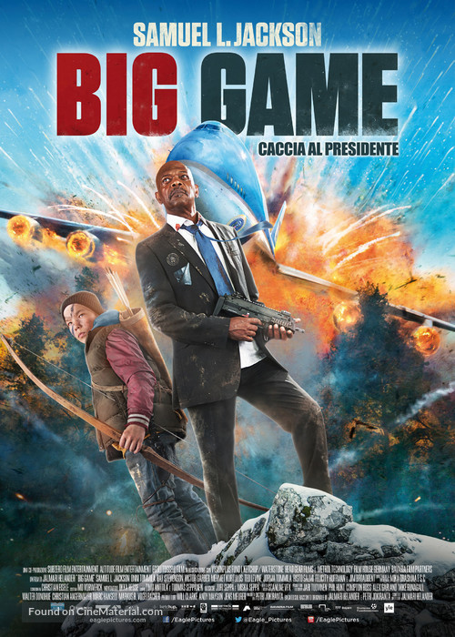 Big Game - Italian Movie Poster