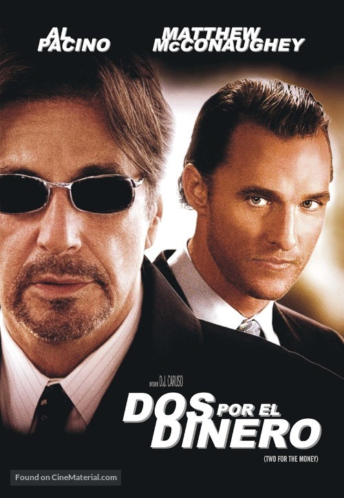 Two For The Money - Argentinian DVD movie cover
