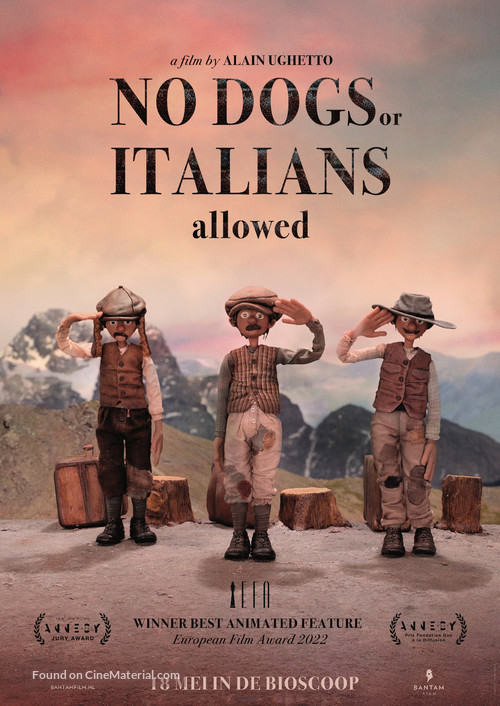 Interdit aux chiens et aux italiens - Dutch Movie Poster