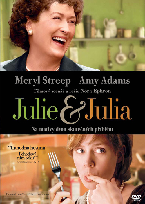 Julie &amp; Julia - Czech DVD movie cover