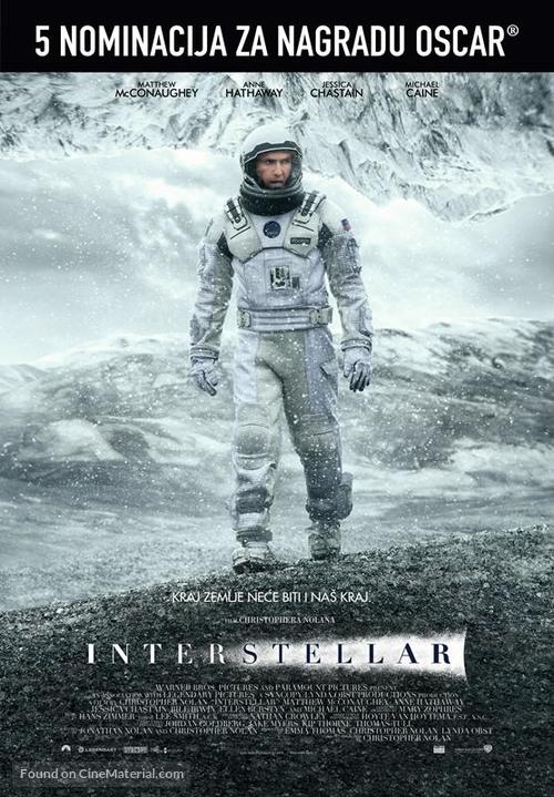 Interstellar - Croatian Movie Poster