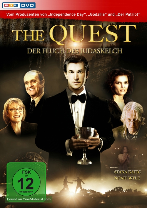 The Librarian: The Curse of the Judas Chalice - German DVD movie cover