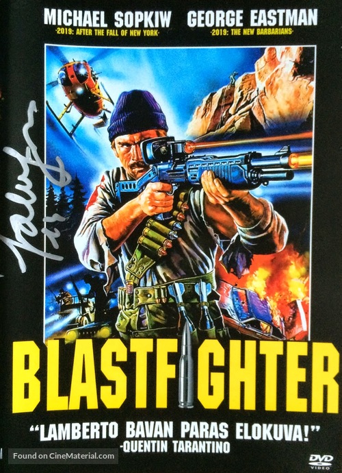 Blastfighter - Finnish DVD movie cover