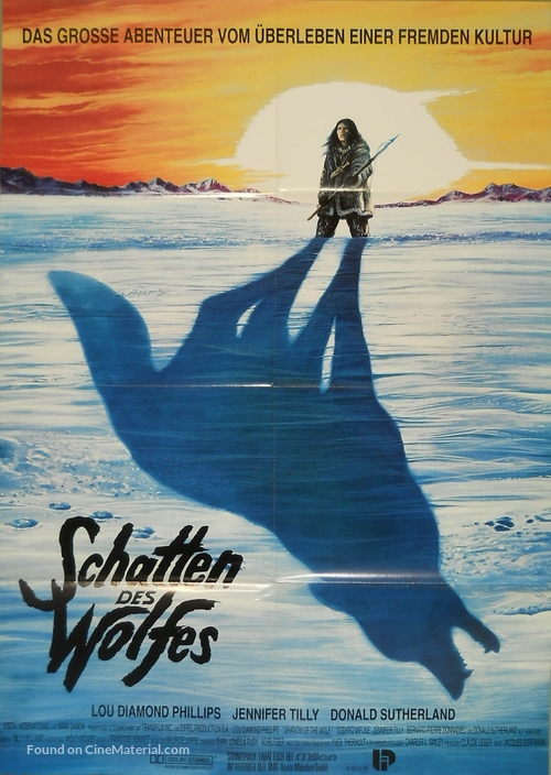 Shadow of the Wolf - German Movie Poster