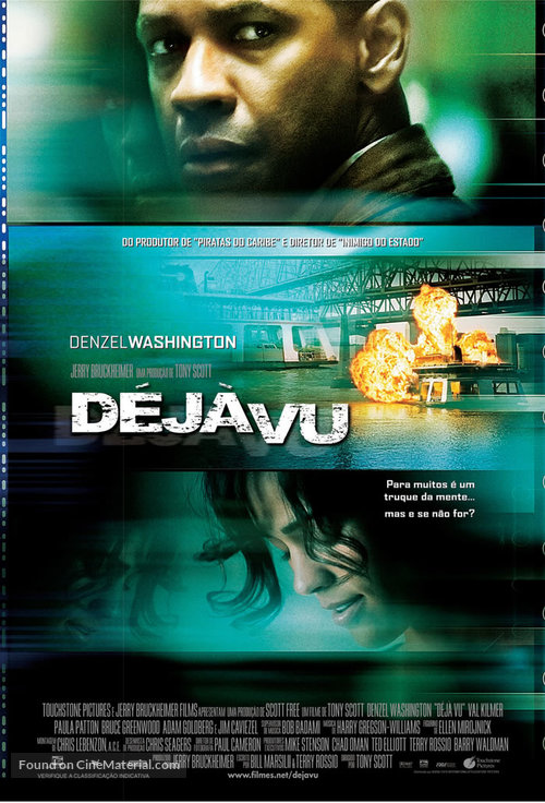 Deja Vu - Brazilian Movie Poster