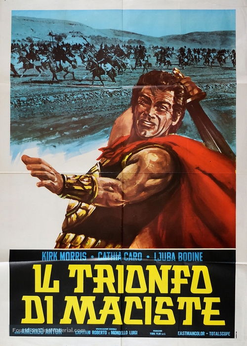 Il trionfo di Maciste - Italian Movie Poster