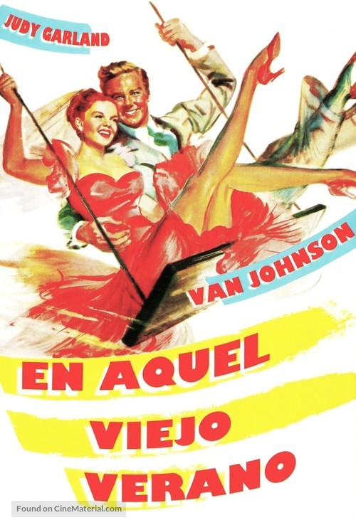 In the Good Old Summertime - Spanish DVD movie cover