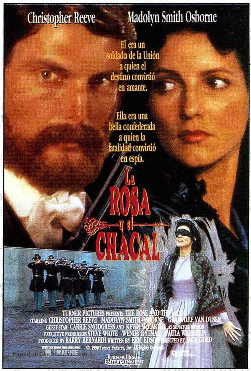 The Rose and the Jackal - Spanish poster