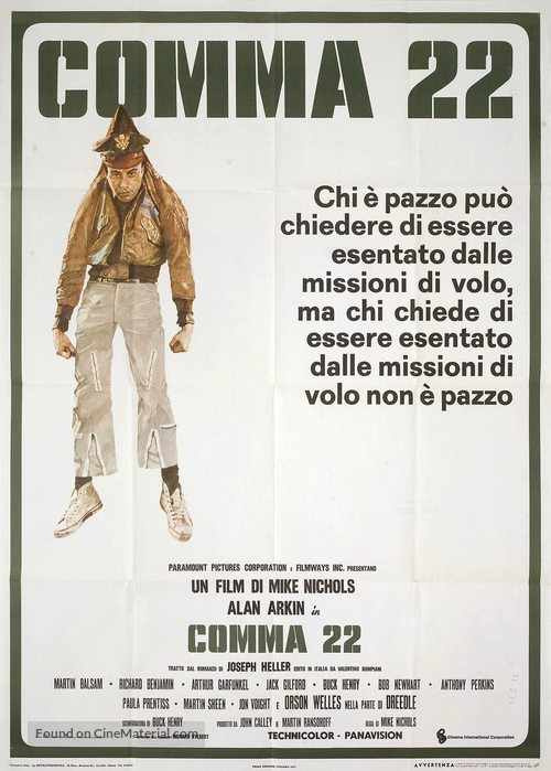 Catch-22 - Italian Movie Poster